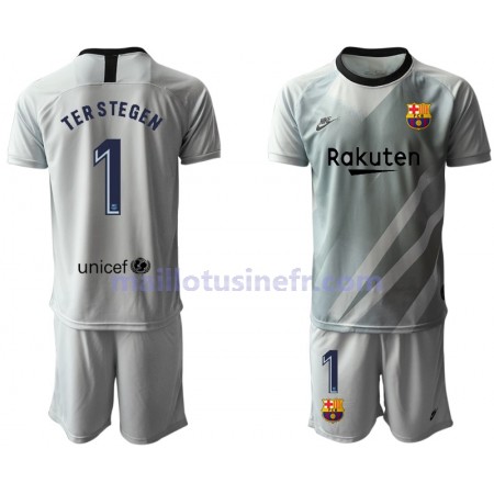 Maillot de Foot FC Barcelone TER STEGEN 1 I Gardien 2019-20 - Enfant
